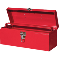 Coffre &agrave; outils portatif ATB100 avec plateau en m&eacute;tal pour outils, 6" P x 16" la x 6-1/2" h, Rouge Pathway Supply LP
