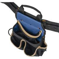 20 Pocket Tool Belt Combo, Polyester, Black Pathway Supply LP