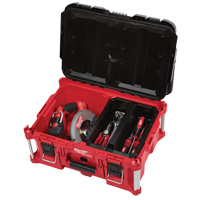 Packout Large Tool box, 22" x 16" x 11", Black/Red Pathway Supply LP