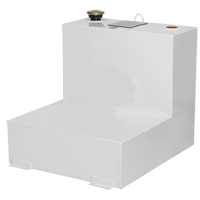 R&eacute;servoir de transfert pour carburant en acier, Acier, Capacit&eacute; 48 gal., Blanc Pathway Supply LP