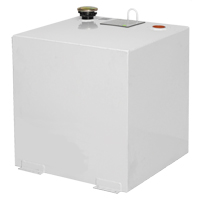 R&eacute;servoir de transfert pour carburant en acier, Acier, Capacit&eacute; 50 gal., Blanc Pathway Supply LP