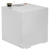 R&eacute;servoir de transfert pour carburant en acier, Acier, Capacit&eacute; 50 gal., Blanc Pathway Supply LP