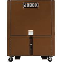 Field Office Jobsite Box, 33" W x 63" D x 80" H, Steel, Red Pathway Supply LP