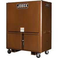 Field Office Jobsite Box, 33" W x 63" D x 80" H, Steel, Red Pathway Supply LP