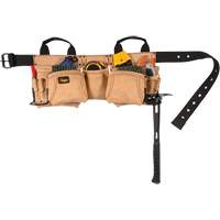 Carpenter's Tool Belt, Leather, Tan Pathway Supply LP