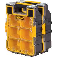 Mid-Size Pro Organizer, 4-1/2" W x 10-1/4" D x 13-3/5" H, Black/Yellow Pathway Supply LP