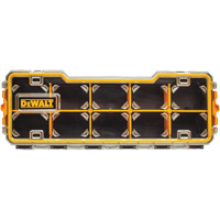Compartment Pro Organizer, 6-5/8" W x 17-5/8" D x 2-7/8" H, Black/Yellow Pathway Supply LP