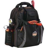 Arsenal&reg; 5843 Tool Backpack, 13-1/2" L x 8-1/2" W, Black, Polyester Pathway Supply LP