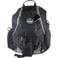 Arsenal&reg; 5143 Tool Backpack, 15" L x 8" W, Black, Polyester Pathway Supply LP