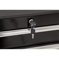 Chariot &agrave; outils &agrave; usage intensif, 7 tiroirs, 28" la x 22" p x 42-3/8" h, Noir Pathway Supply LP