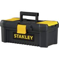Essential&reg; Tool Box with Tray, 12-1/2" W x 7-3/8" D x 5-1/8" H, Black/Yellow Pathway Supply LP