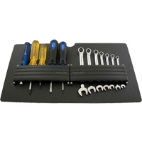 Panneau porte-outils de petite taille pour coffre &agrave; outils mobile Pathway Supply LP