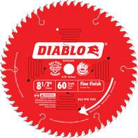 Contractor Saw Blades - Fine Finishing Saw Blades, 8-1/2", 60 Teeth, Wood Use Pathway Supply LP