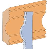 Large Cove Moulding Cutter Set Pathway Supply LP