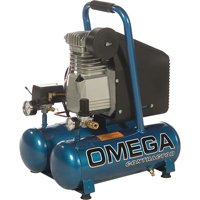 Compresseurs portatifs s&eacute;rie pour entrepreneurs - Lubrification &agrave; l'huile, entraînement direct, &eacute;lectrique, 3,3 gal. (4 gal. US), 125 PSI, 115/1 V Pathway Supply LP