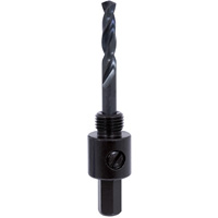 Mandrin pour scie-cloche &agrave; tige triangulaire, 9/16" - 1-3/16", 3/8" Tige Pathway Supply LP