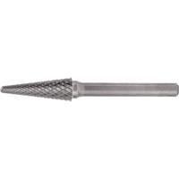 Solid Carbide Burrs - Taper Shape Radius End 14° Pathway Supply LP