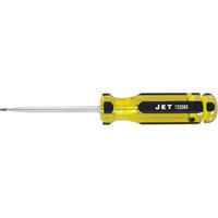 Tournevis &agrave; fentes avec manche g&eacute;ante SDS-3R, Tige de 3/16", Ronde, 3" lo, Prise en Plastique Pathway Supply LP