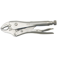 Super Heavy-Duty Locking Pliers with Cutter, 5" Length, Curved Jaw Pathway Supply LP