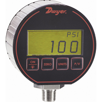Pressure Gauge, 3" , 15 psi, Bottom Mount, Digital Pathway Supply LP