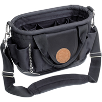Porte-outils avec courroie d'&eacute;paule Tool Tote, Polyester, 17 pochettes, Noir Pathway Supply LP