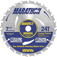 Contractor Saw Blades - Marathon&reg; Saw Blades, 7-1/4", 24 Teeth Pathway Supply LP