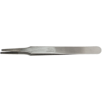 Tweezers - Flat Round Tips, Straight - 4.75" (120 mm) Pathway Supply LP