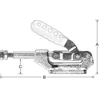 Straight Line Hold Down Clamps, 600 lbs. Clamping Force Pathway Supply LP
