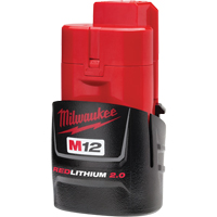 Bloc-piles M12 Redlithium 2.0, Lithium-ion, 12 V, 2 A Pathway Supply LP