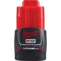 M12™ Redlithium™ 2.0 Battery, Lithium-Ion, 12 V, 2 A TLV694 | Pathway Supply LP