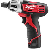 Ensemble perceuse/tournevis sous-compact sans fil, 1/4", 12 V, 150 lb-po couple max., Lithium-ion bloc-pile Pathway Supply LP