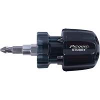 Stubby Multi-Bit Screwdrivers, 1-3/10" L Pathway Supply LP
