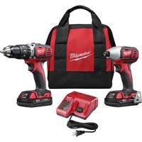 M18 Cordless 2-Tool Combo Kit, Lithium-Ion, 18 V Pathway Supply LP