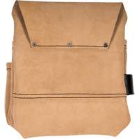 Half Carpenter Apron, Multiple Tool Holder, Leather, 4 Pockets Pathway Supply LP