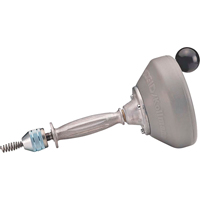 Hand Spinner with C-1IC Auger Cable #K-25-BP, Manual, Bulb, 25' Cable Length, 5/16" Cable Diameter Pathway Supply LP