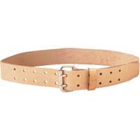 Double Tongue Belt, Leather, Beige Pathway Supply LP