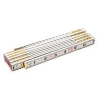 R&egrave;gle en bois pliante, 6' lo, Bois, Graduations de 1/6" Pathway Supply LP
