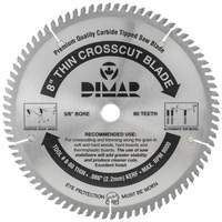 Industrial Saw Blade - Crosscut Thin Kerf, 8", 80 Teeth, Wood Use Pathway Supply LP