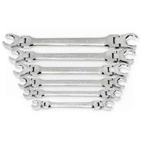 Wrench Set, Flare Nut/Flex Head, 6 Pieces, Metric Pathway Supply LP