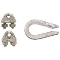 Wire Rope Clips with Thimble Set Pathway Supply LP