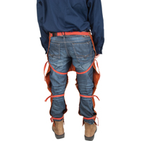 Leather Split Leg Apron & Chaps, 40" L, Lava Brown Pathway Supply LP