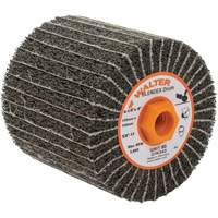 Two-In-One Finishing Drums, 4-1/4" Dia. x 4" W, 5/8"-11 Arbor, 80 Grit Pathway Supply LP