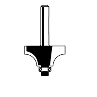 Router Bit - Beading Bit, 5/8" Dia., 1/4" Shank Pathway Supply LP