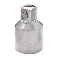 Adaptor Socket, 1/2" Drive, 3/8" Socket, 1.625" L Pathway Supply LP