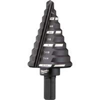 Foret &eacute;tag&eacute; no 5, 1/4" - 1-3/8", Incr&eacute;ments de 1/8", Acier rapide Pathway Supply LP
