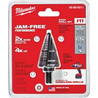 #11 Step Drill Bit, 7/8" - 1-7/32" , High Speed Steel Pathway Supply LP