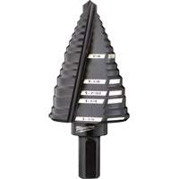 #12 Step Drill Bit, 7/8" - 1-3/8" , High Speed Steel Pathway Supply LP