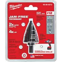 #12 Step Drill Bit, 7/8" - 1-3/8" , High Speed Steel Pathway Supply LP