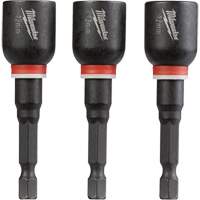 Tourne-&eacute;crou Shockwave Impact Duty, Embout 1/4", Prise 12 mm, 2-9/16" lo, Magn&eacute;tique Pathway Supply LP