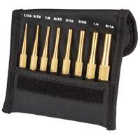 Brass Drive Pin Punch Set, 8 Pieces Pathway Supply LP